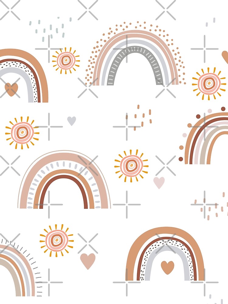 Boho Rainbow by ClariseDesigns