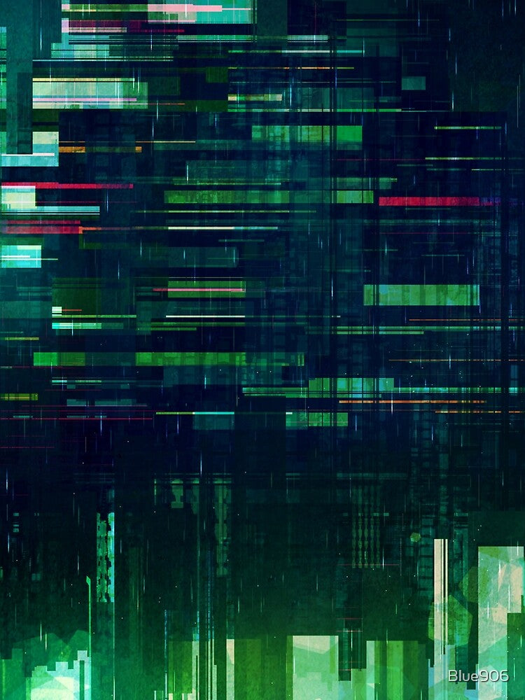 Green Glitch by Blue906
