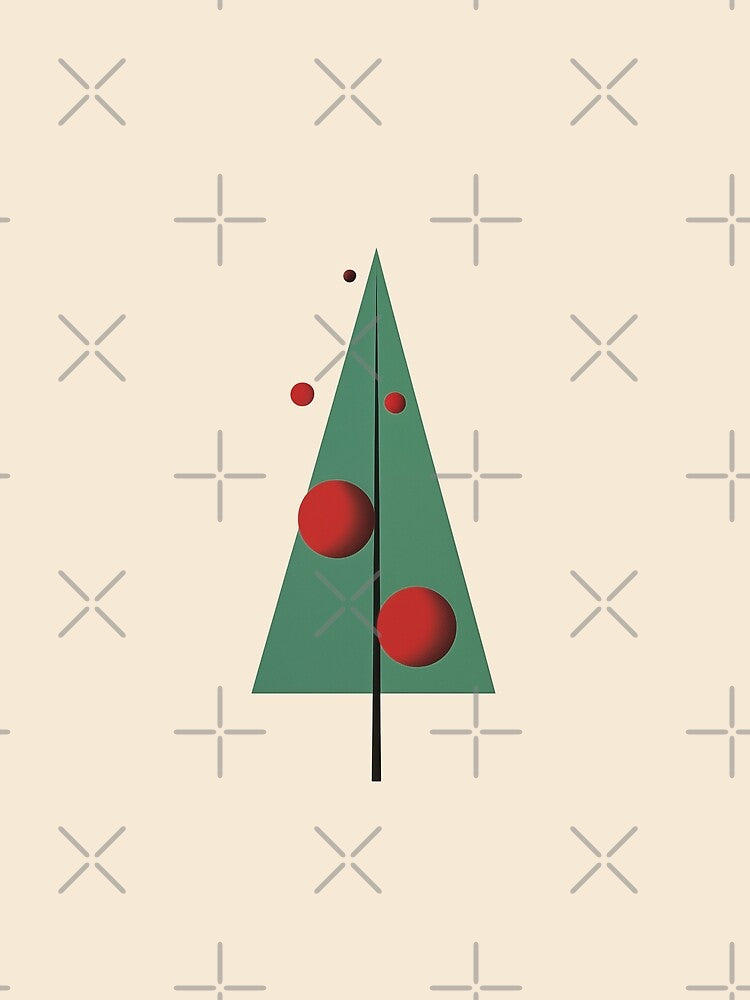 Minimalist Christmas Tree by RR-Arts