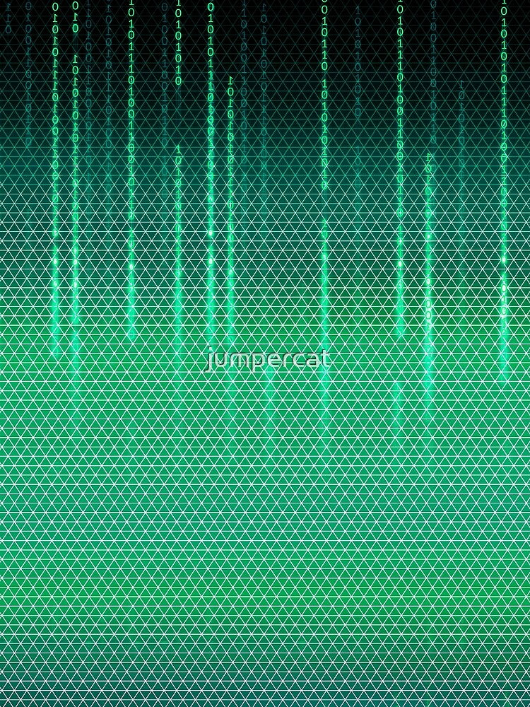Green Cyber Space by jumpercat