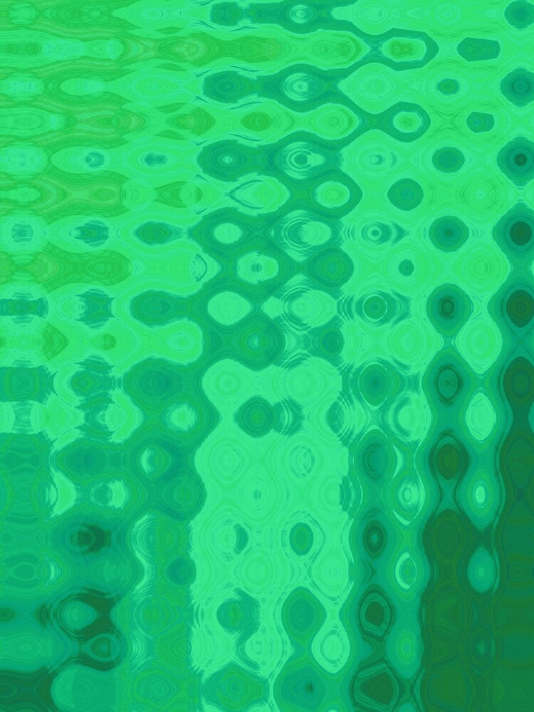 Abstract Green Glitch Pattern by thirdwheeltees
