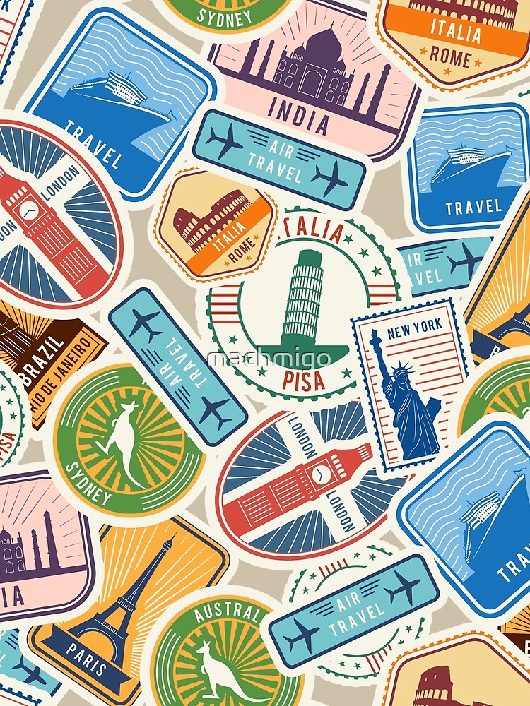 Postmarks from Everywhere by machmigo