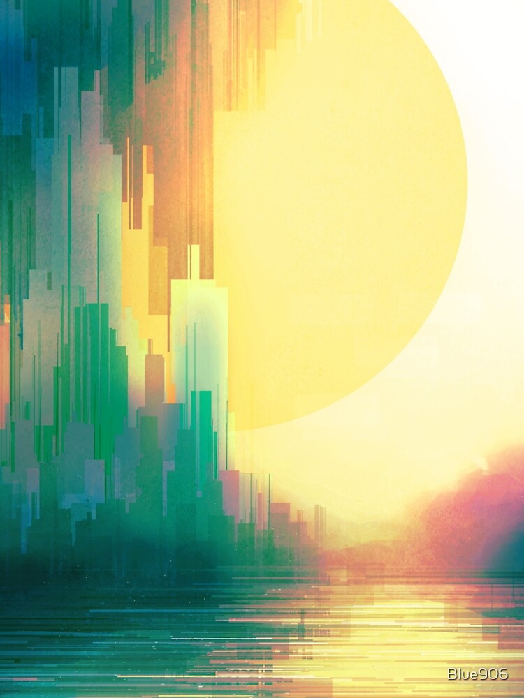 Yellow Glitch by Blue906