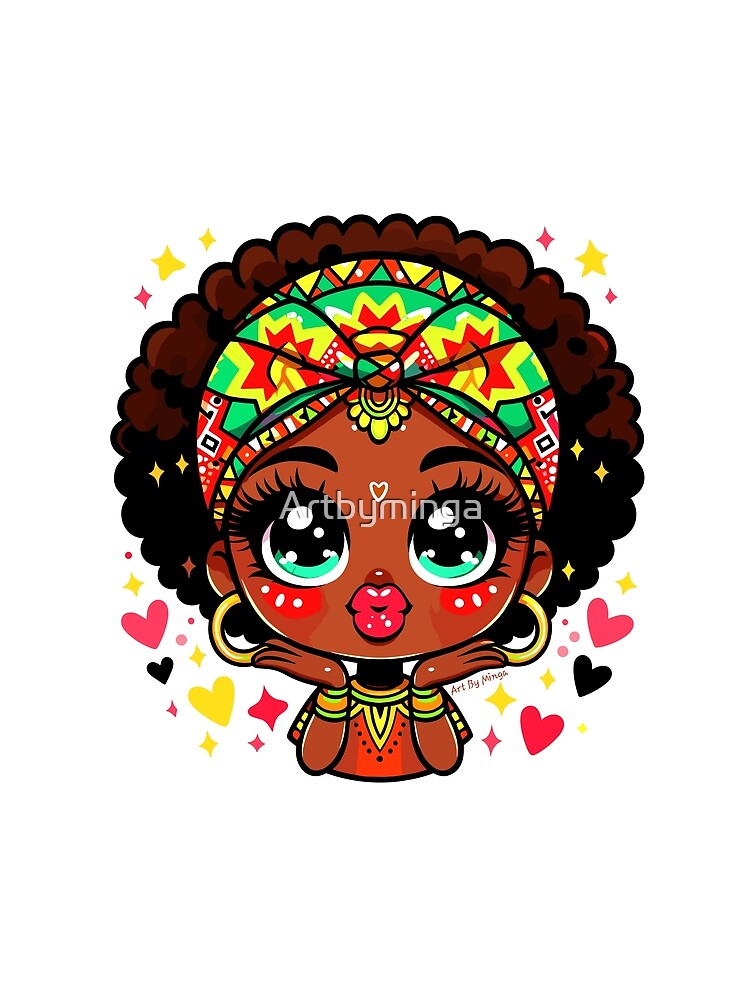Art By Minga Kawaii Girl Jalisa by Artbyminga