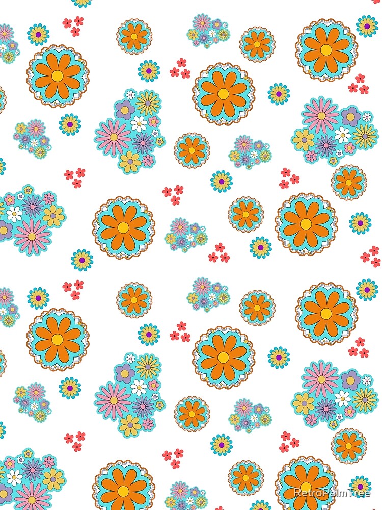 Retro Flower Pop by RetroPalmTree