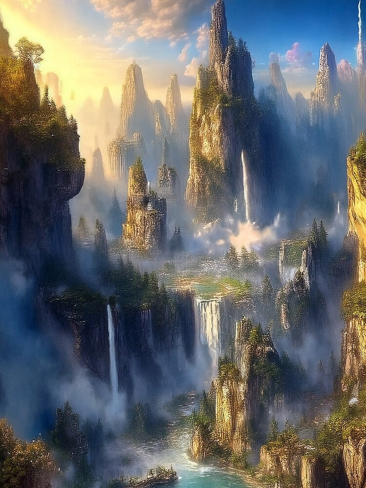 Shadow Realm Landscape - Fantasy Designs by RockitBaby