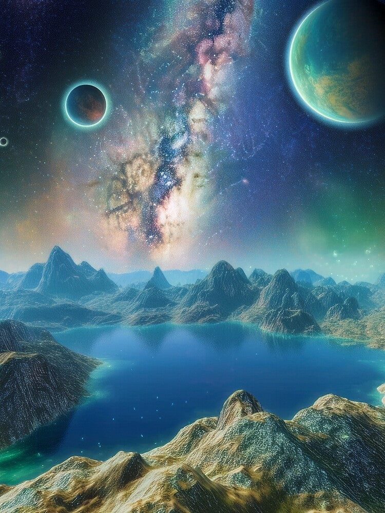 Moonlit Elven Hills - Fantasy Designs by RockitBaby