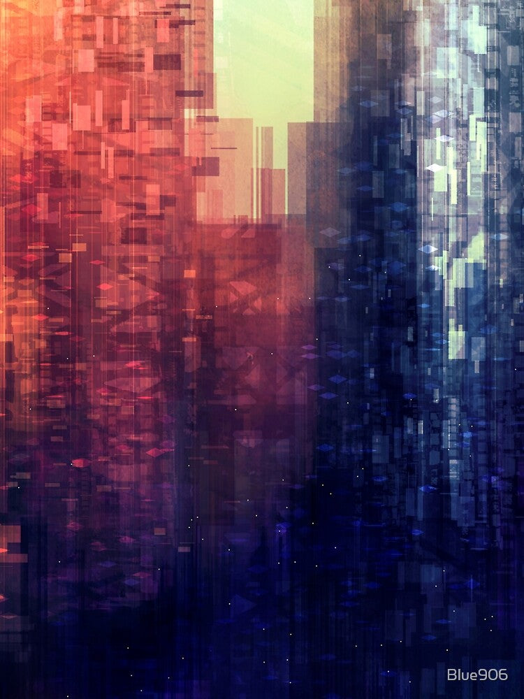 Purple Glitch by Blue906