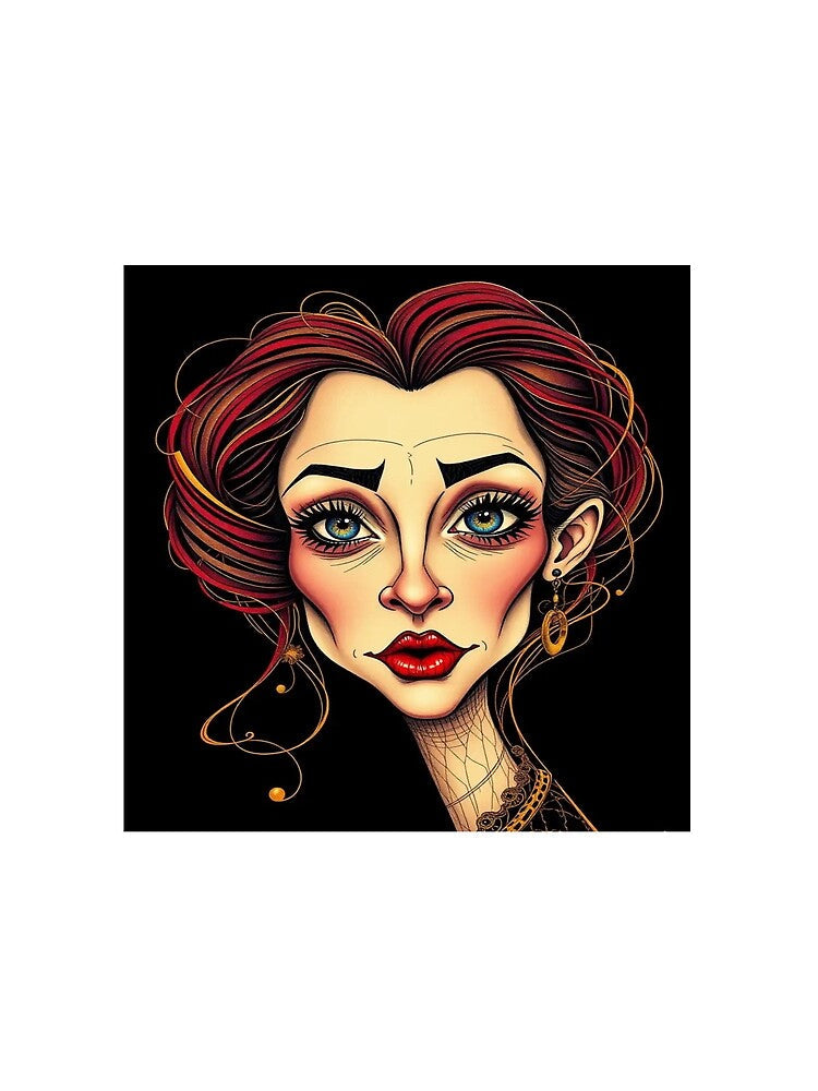 Goth face by ChakataDreams
