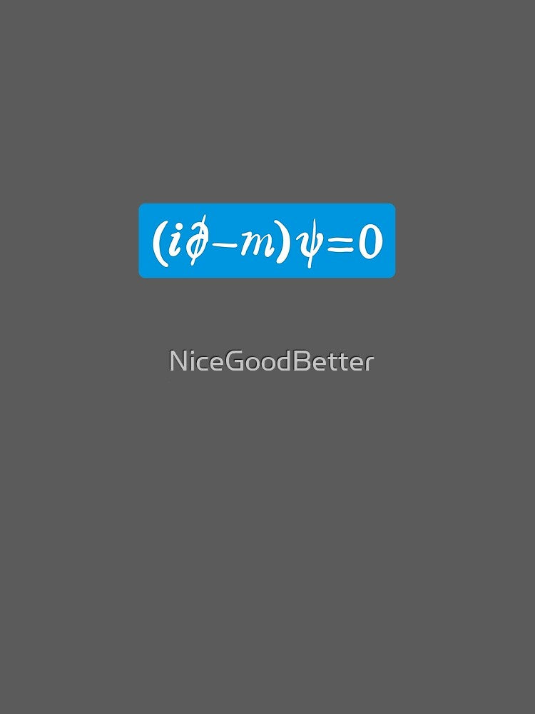 Dirac's Equation by NiceGoodBetter