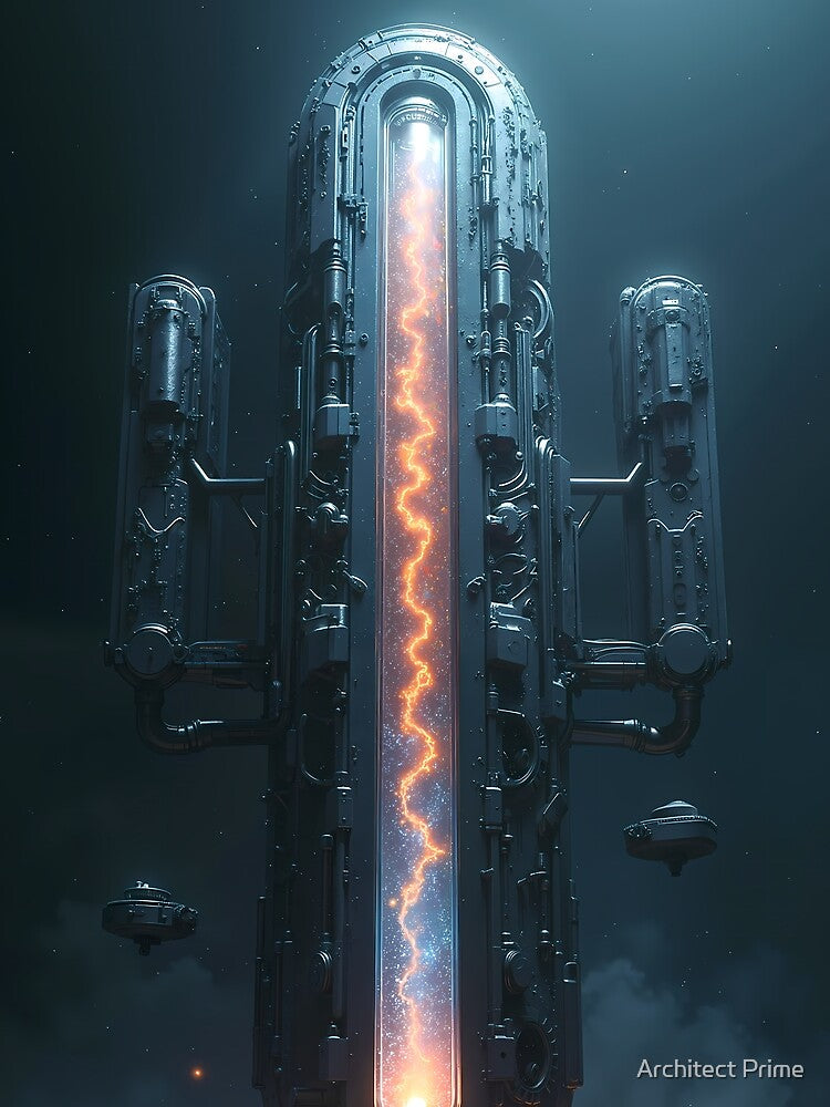 Galactic Energy Core Machine by Architect Prime