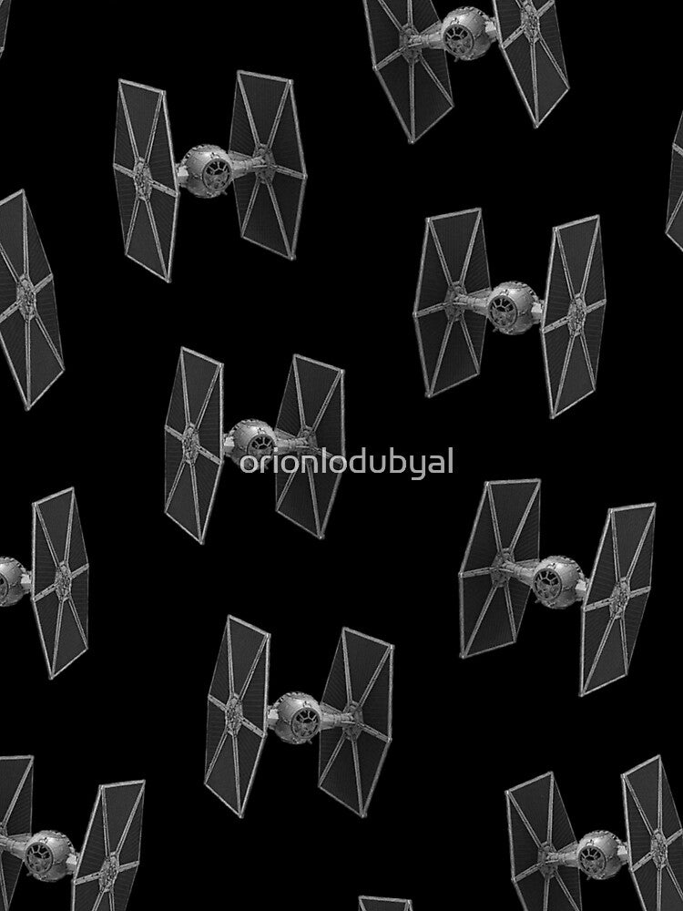 Evil Space Fighters Geometric Pattern by orionlodubyal