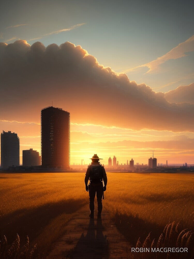 The Last Humans - photoreal apocalyptic art by ROBIN MACGREGOR