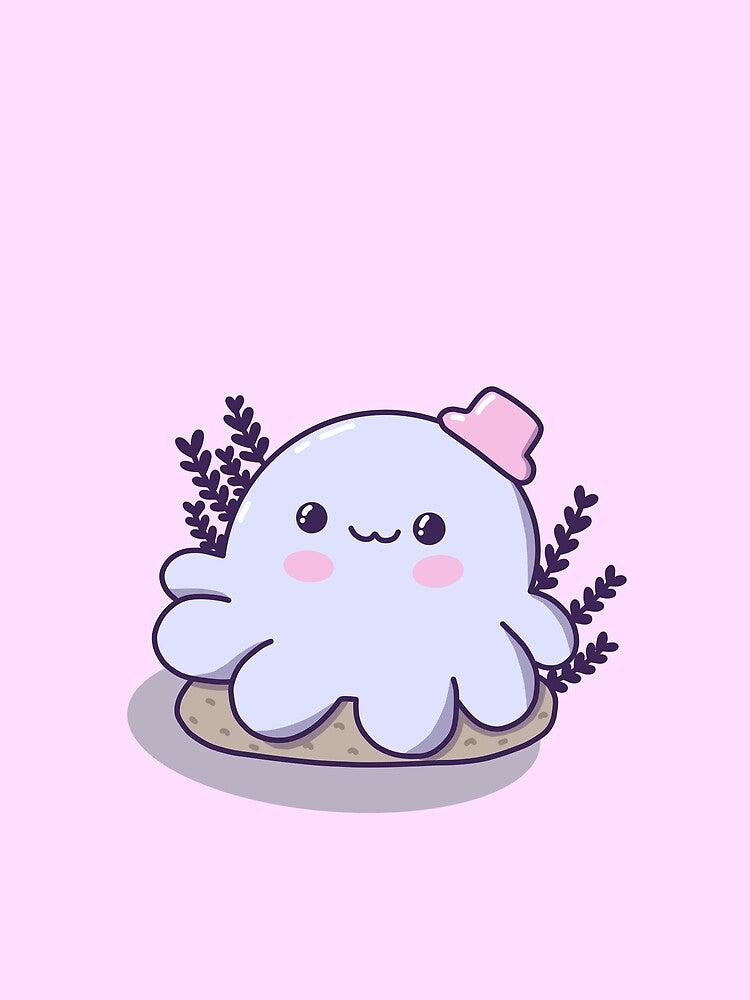 kawaii octopus by Leiliane-Sherer