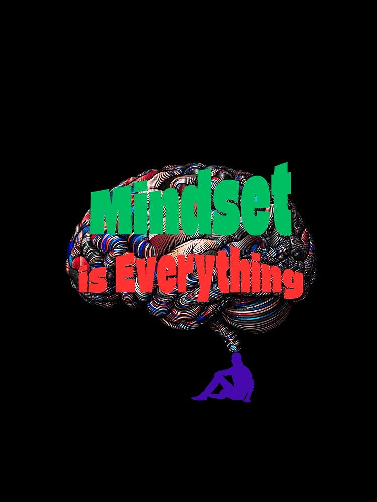 Mindset Is Everything Gym Motivation T-Shirt Design by bulbul Islam