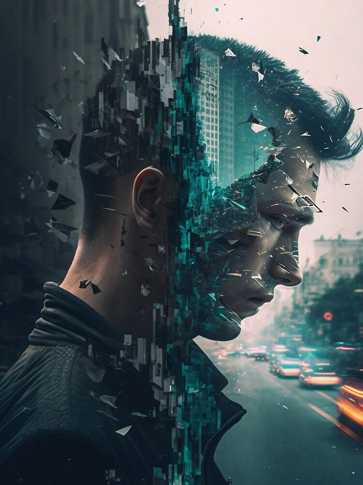 Matrix Series, Glitch Code by AICreateWorlds