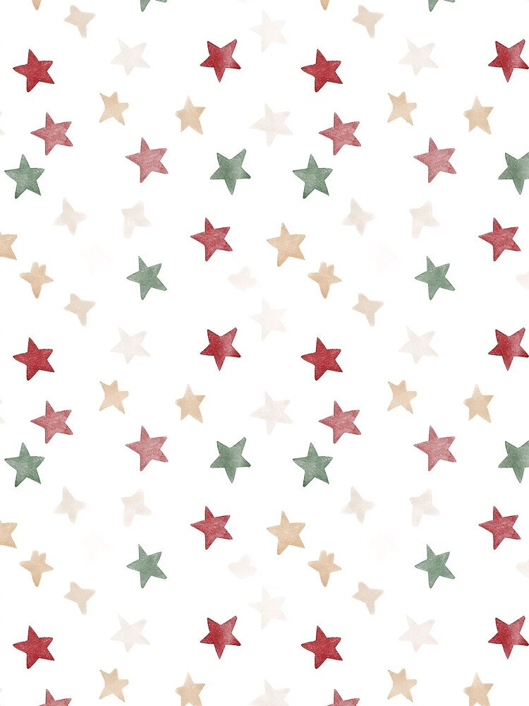 Watercolor Stars and Circles by patternicco
