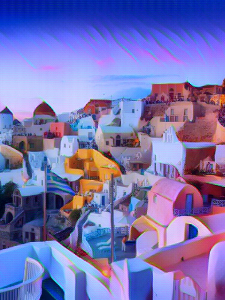 Santorini Caldera by MYSLc