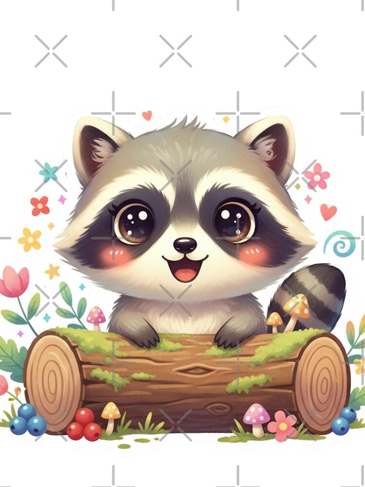 Curious raccoon by SimonsDesignArt