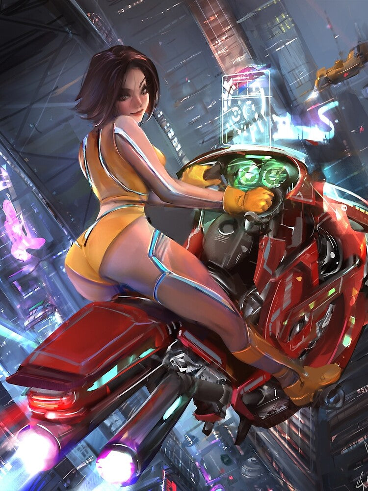 Cyberpunk ride by Stanbl7