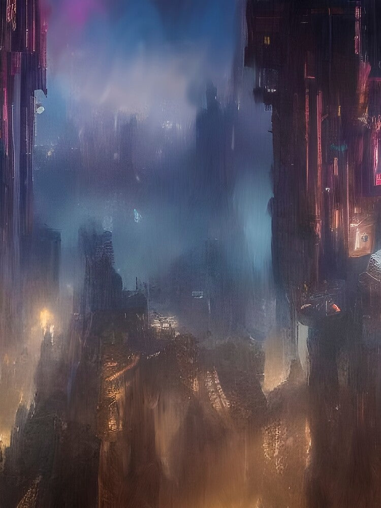 Flying Over The Future Metropolis by Adrian I Barnett