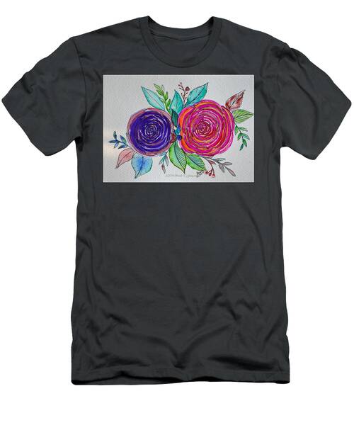 Floral Illustration T-Shirt