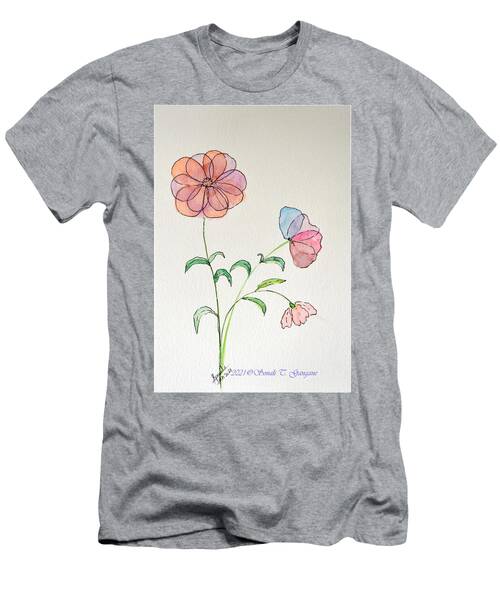 Floral Lines T-Shirt