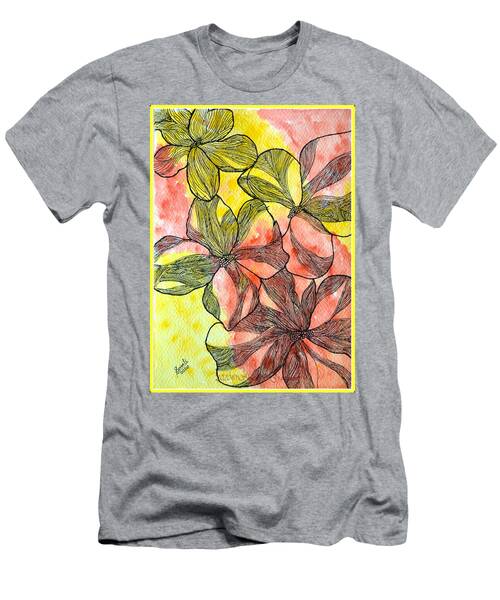 Floral Zentangle Drawing T-Shirt