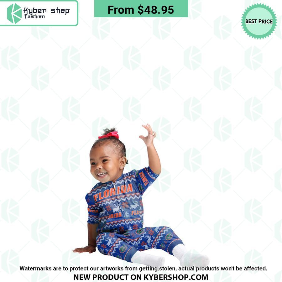 Florida Gators NCAA Family Holiday Pajamas Set