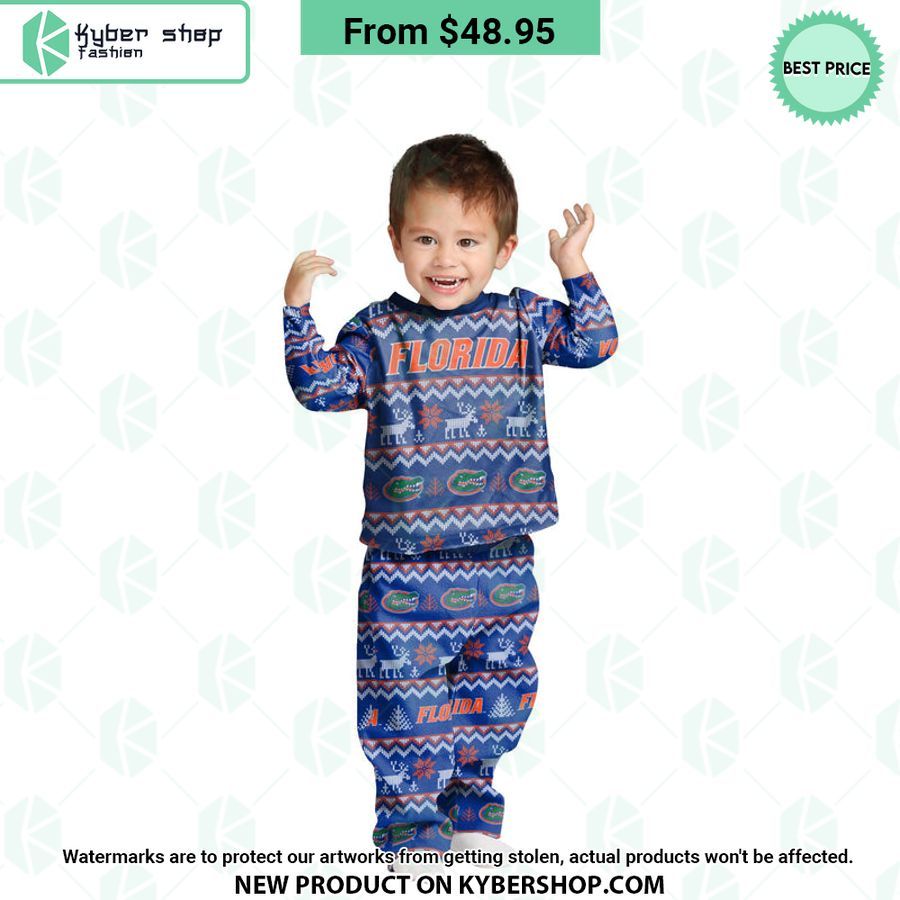 Florida Gators NCAA Family Holiday Pajamas Set