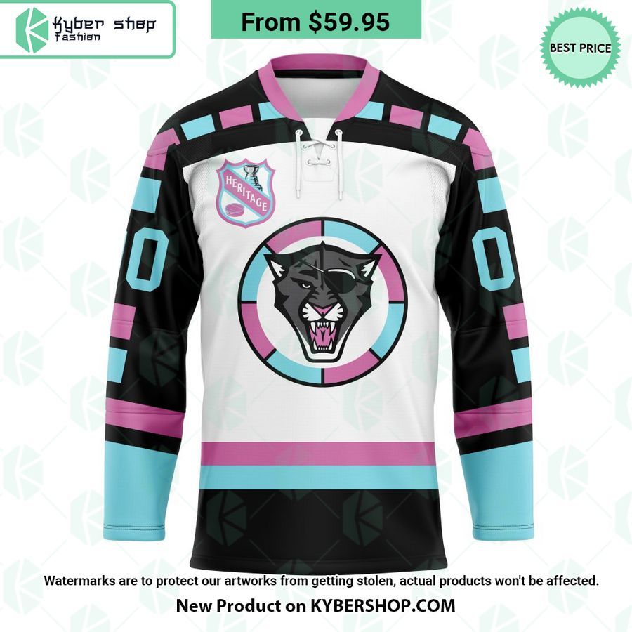 Florida Panthers Heritage Concepts team logo Hockey Jersey