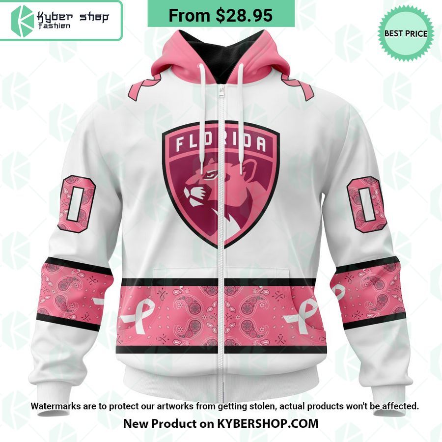 Florida Panthers In October We Wear Pink Breast Cancer Shirt