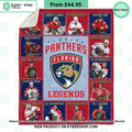 Florida Panthers Legends Fleece Blanket