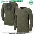 Florida State Seminoles Military Salute to Service Veterans Long Sleeve Shirt