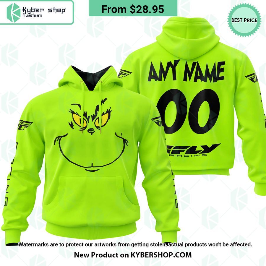 Fly Racing Grinch CUSTOM Hoodie