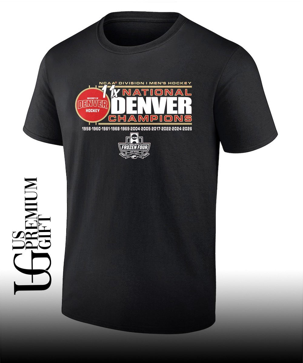 Denver Pioneers 11-Time NCAA Frozen Four Men’s Ice Hockey National Champions shirt
