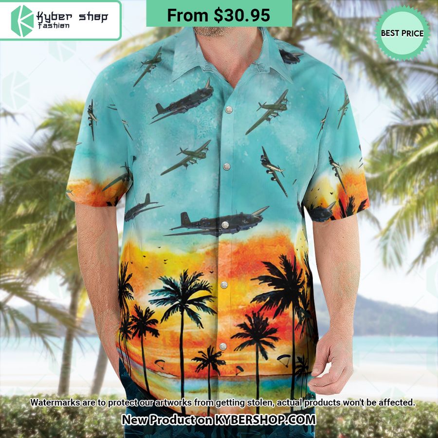Focke Wulf FW-200 Hawaiian Shirt