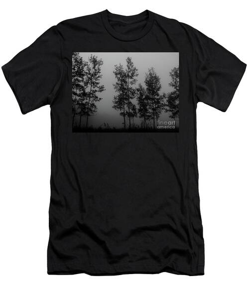 Fog Amongst The Trees - Bw001 T-Shirt