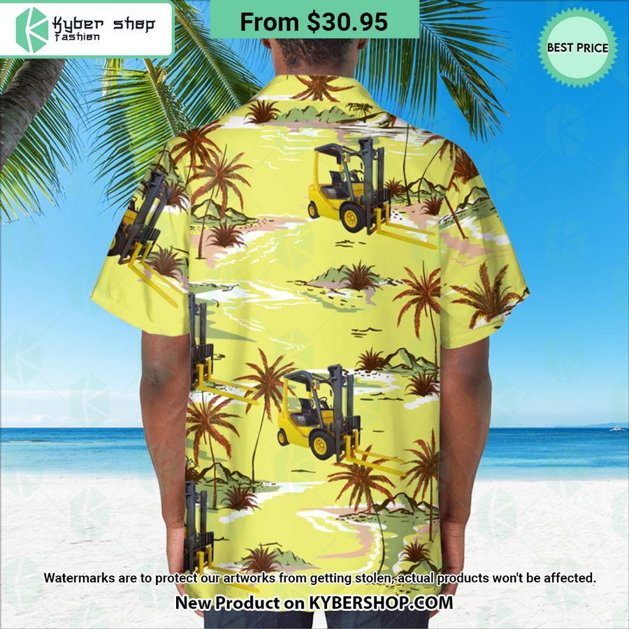 Forklift Hawaiian Shirt