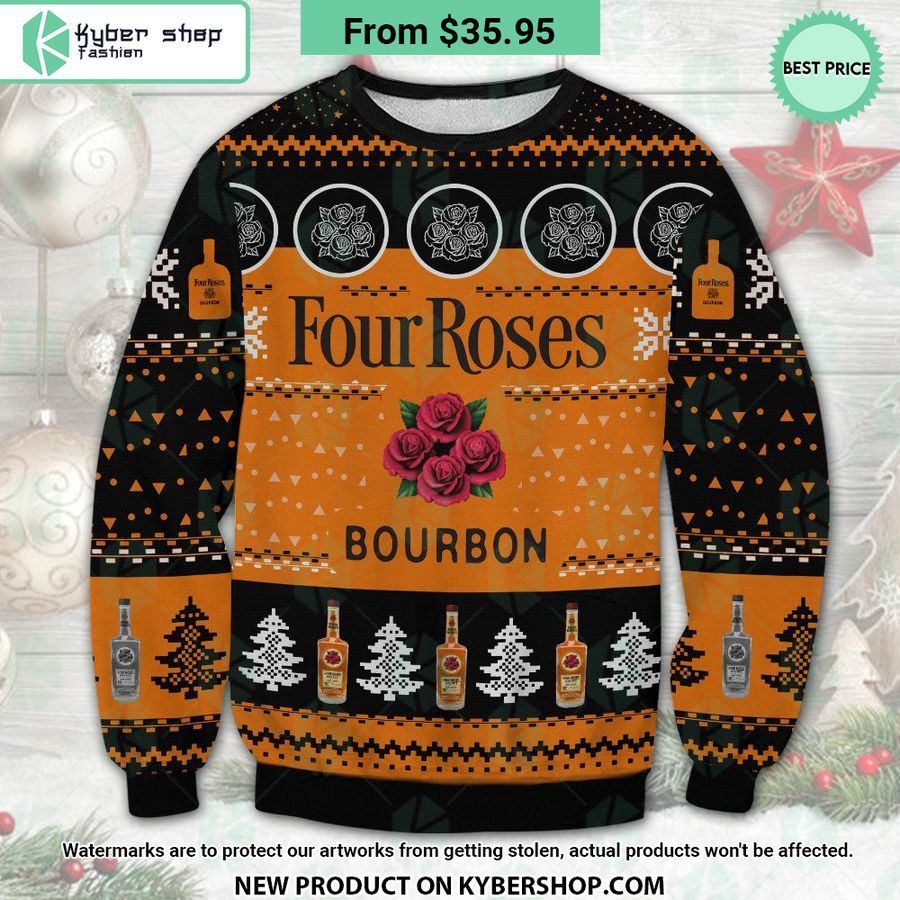 Four Roses Bourbon Sweater