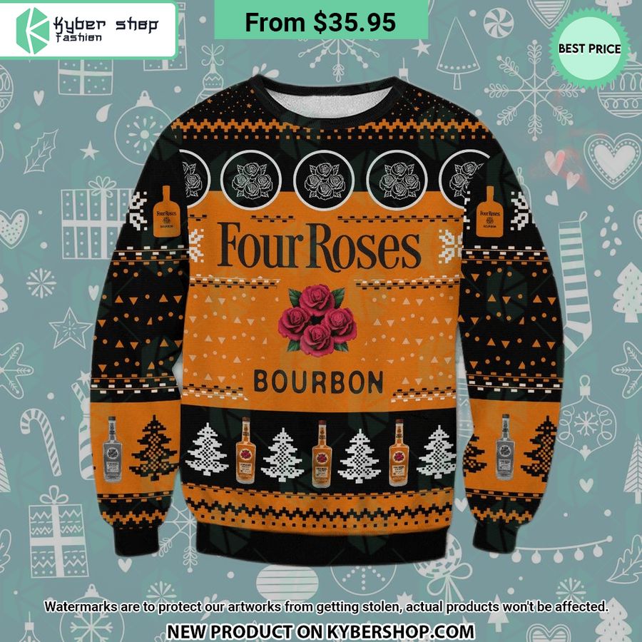Four Roses Bourbon Sweater