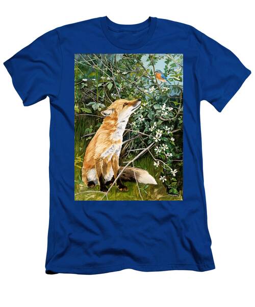Fox And Bluebird T-Shirt