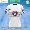 France National Ice Hockey White Hoodie, Shirt