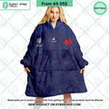France Rugby Home Jersey Rugby World Cup 2023 CUSTOM Blanket Hoodie