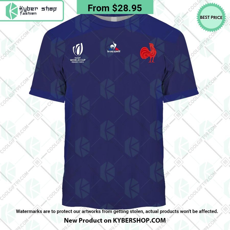 France Rugby Rugby World Cup 2023 CUSTOM Hoodie