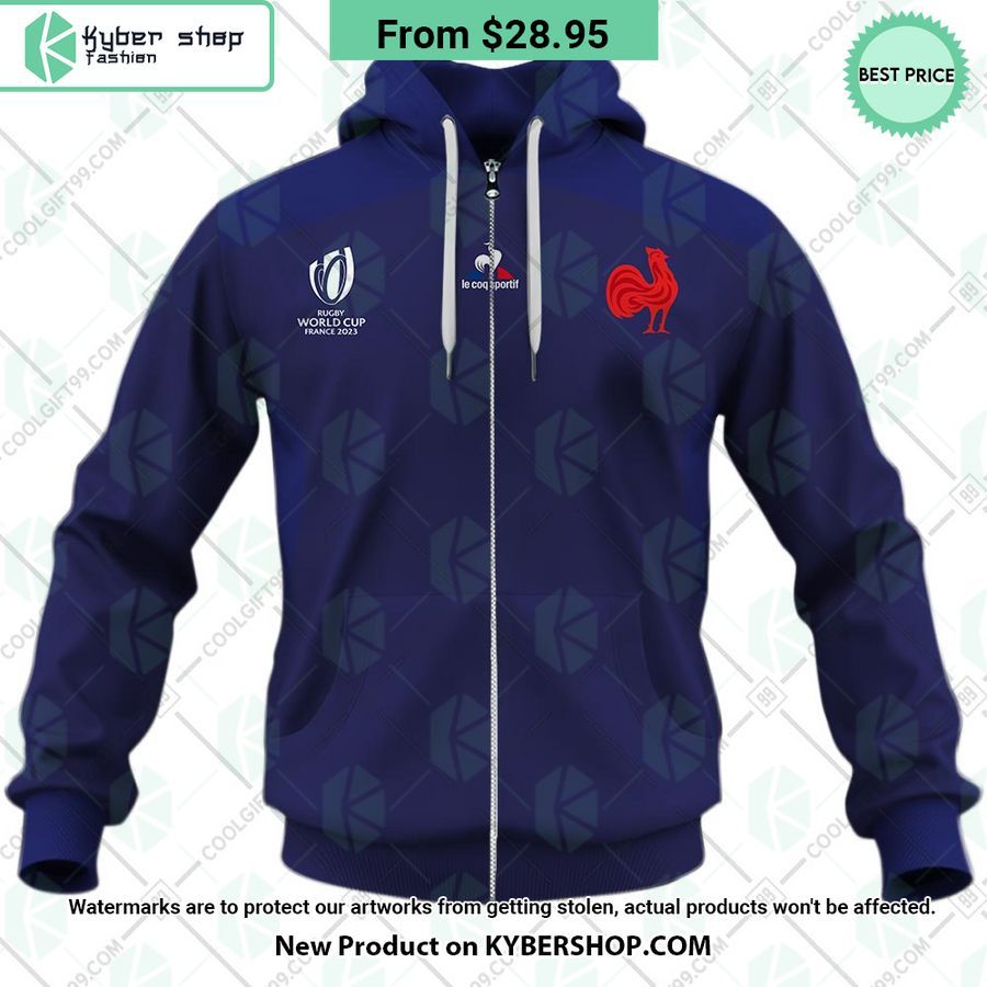 France Rugby Rugby World Cup 2023 CUSTOM Hoodie