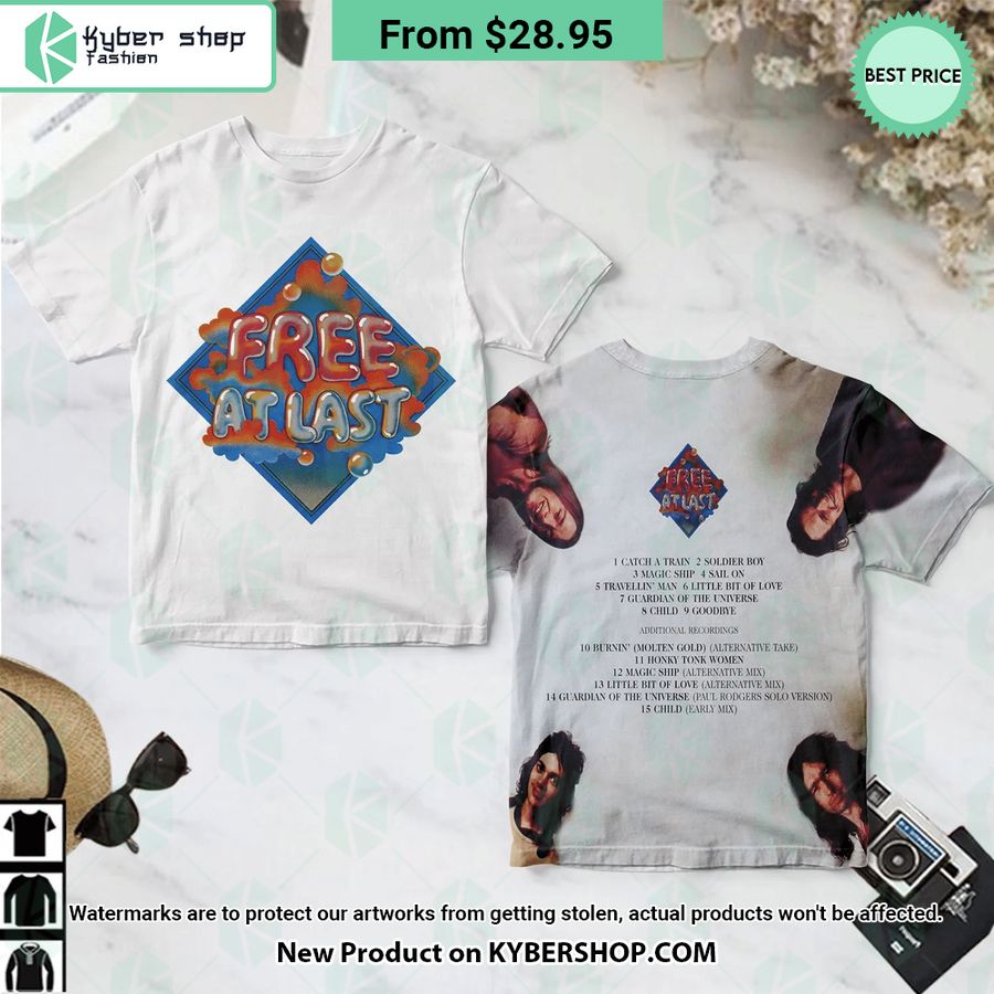 Free Band Free At Last Album Shirt