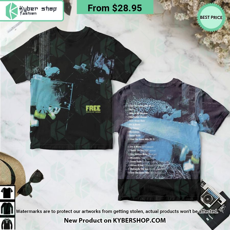 Free Band Tons Of Sobs Album Shirt