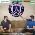 Fremantle Dockers CUSTOM Metal Sign