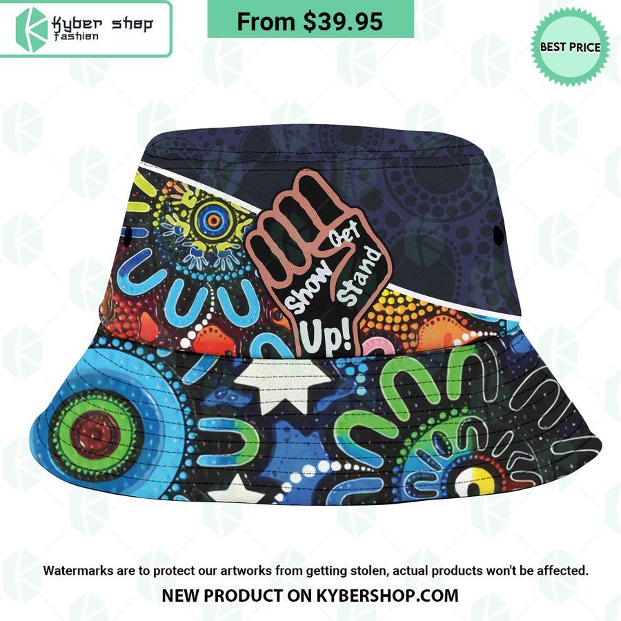 Fremantle Football Club Indigenous Pattern Bucket Hat